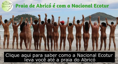 praia abrico naturismo nudismo turismo