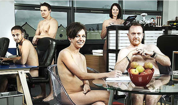 Trabajar desnudos